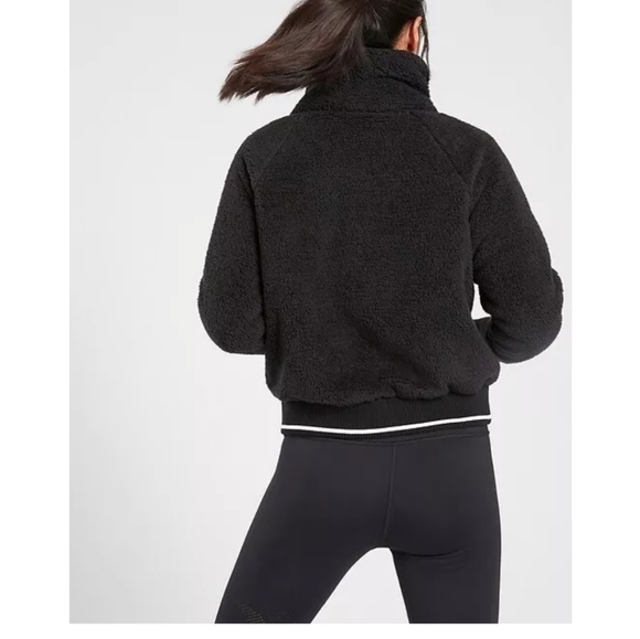 Athleta Tugga Sherpa Jacket Sz.Med. - Picture 3 of 11